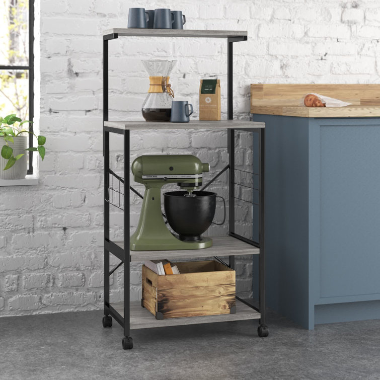 Steelside™ Gordon 23.62'' Wide Rolling Kitchen Cart & Reviews Wayfair
